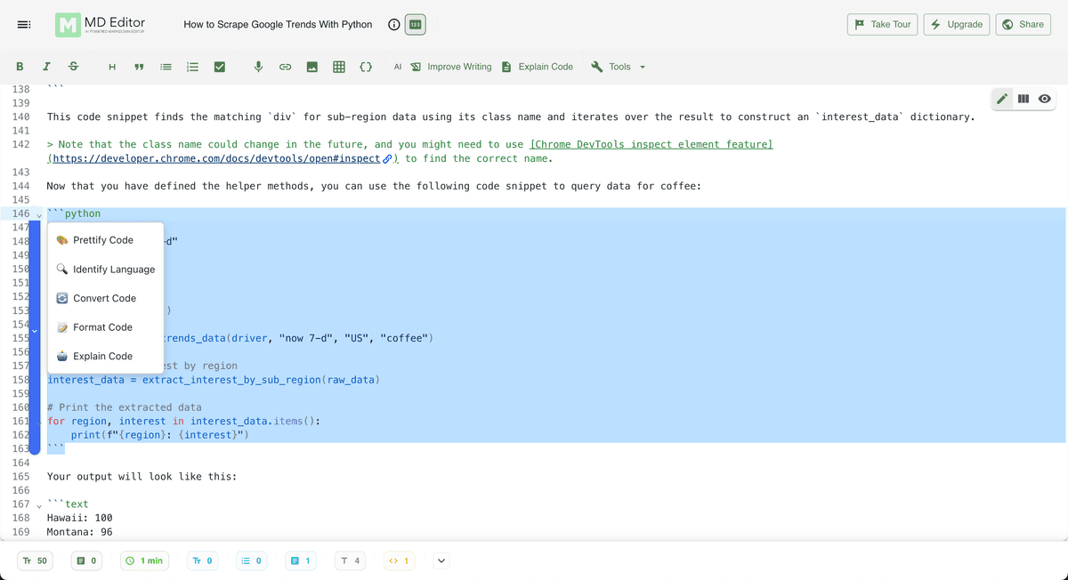 Context Menu: Smart Actions Based on Content Type