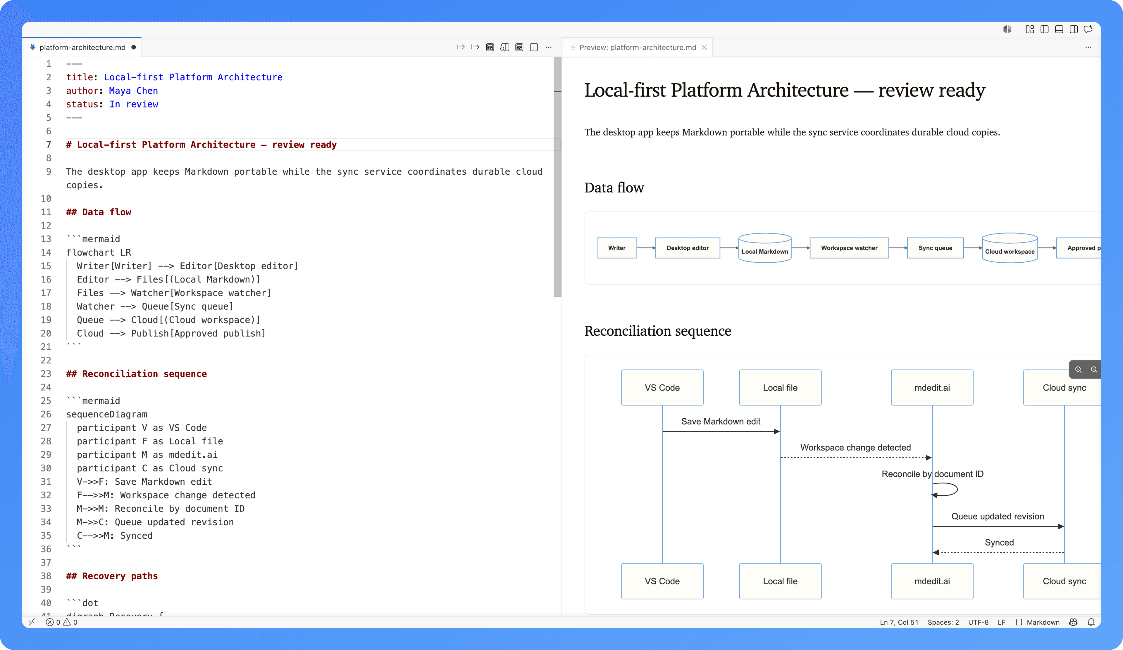 VS Code extension screenshot 1