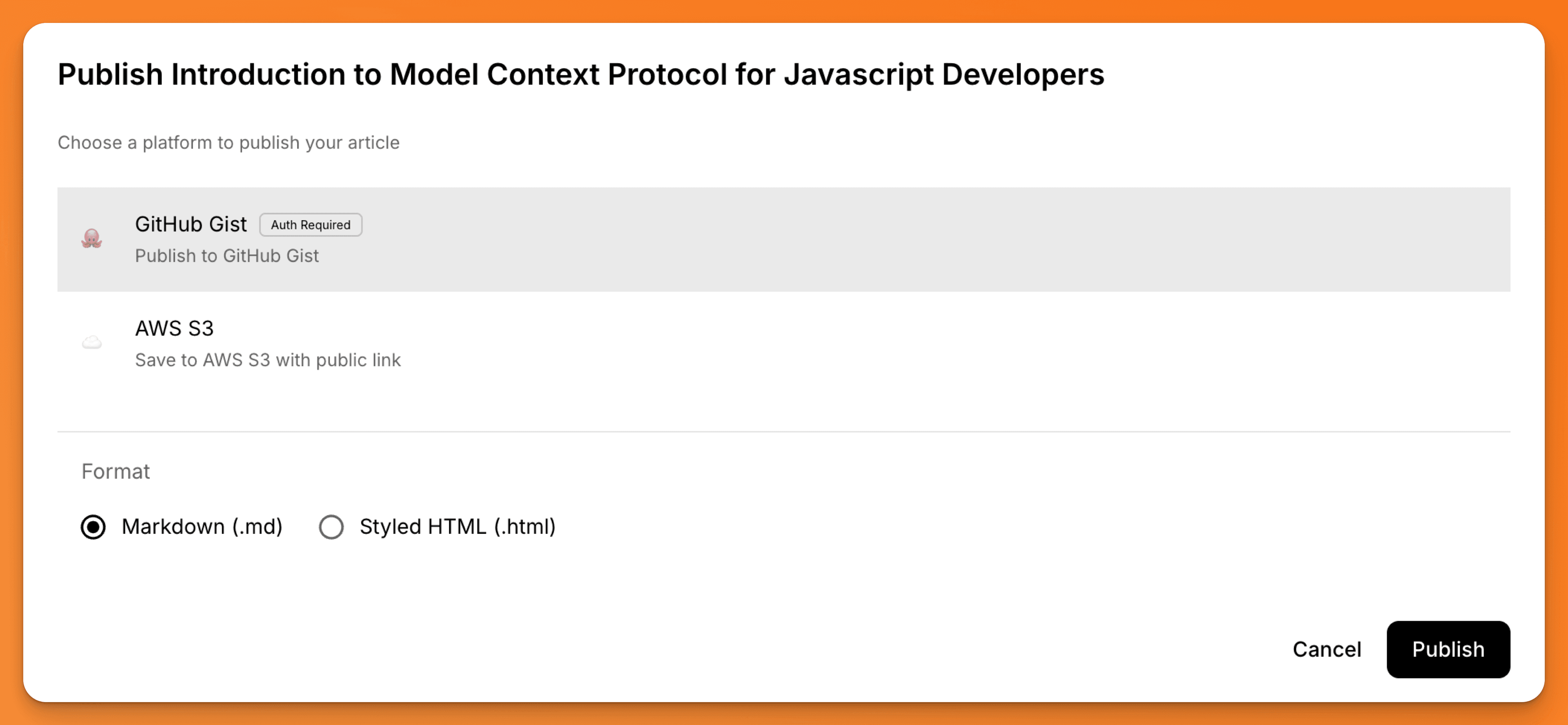 Publishing & Collaboration 2